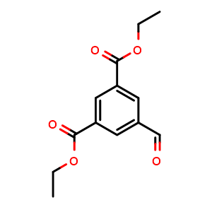 Chemical structure of Diethyl 5-formylisophthalate , CAS 208450-84-4, AChemBlock AD280460