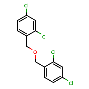 Chemical structure of 2,2',4,4'-Tetrachlorodibenzyl ether , CAS 207974-13-8, AChemBlock AD280461