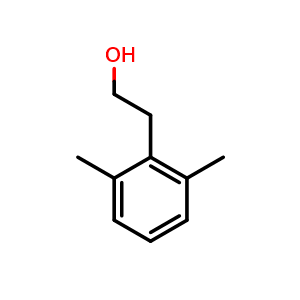 Chemical structure of 2-(2,6-Dimethylphenyl)ethanol , CAS 30595-80-3, AChemBlock AD280463