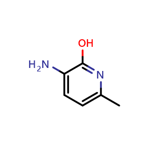Chemical structure of 3-Amino-6-methylpyridin-2-ol , CAS 52334-79-9, AChemBlock AD280530