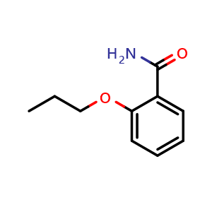 Chemical structure of 2-Propoxybenzamide , CAS 59643-84-4, AChemBlock AD280558