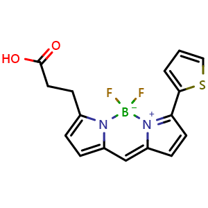 Chemical structure of BDP 558/568 carboxylic acid , CAS 150173-72-1, AChemBlock AD280803