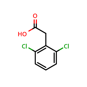 Chemical structure of 2-(2,6-Dichlorophenyl)butanoic acid , CAS 359828-69-6, AChemBlock AD281038