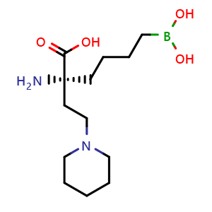 Chemical structure of Arginase inhibitor 1 , CAS 1345808-25-4, AChemBlock AD282125