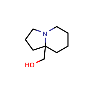 Chemical structure of (Octahydroindolizin-8a-yl)methanol , CAS 1788874-18-9, AChemBlock AD282159