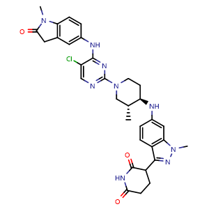 Chemical structure of BMS-986458 , CAS 3005272-36-3, AChemBlock AD282494