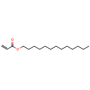 Chemical structure of tridecyl acrylate , CAS 3076-04-8, AChemBlock AD282892