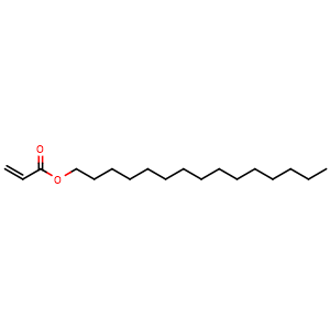 Chemical structure of Pentadecyl acrylate , CAS 43080-23-5, AChemBlock AD282902