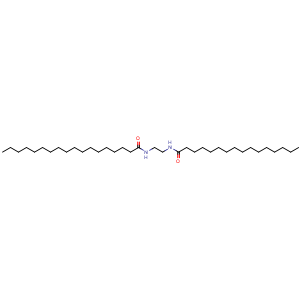 Chemical structure of N-[2-(Hexadecanoylamino)ethyl]octadecanamide , CAS 5136-44-7, AChemBlock AD282909