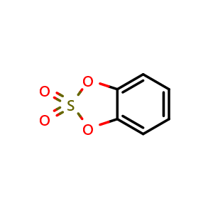 Chemical structure of Benzo[d][1,3,2]dioxathiole 2,2-dioxide , CAS 4074-55-9, AChemBlock AD283248