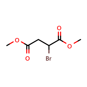 Chemical structure of Dimethyl 2-bromosuccinate , CAS 760-90-7, AChemBlock AD284165