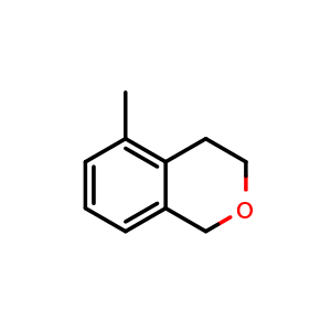 Chemical structure of 5-Methylisochromane , CAS 103839-06-1, AChemBlock AD284454