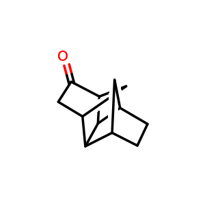 Chemical structure of Octahydro-1,4:5,8-dimethanonaphthalen-2(1H)-one , CAS 104832-30-6, AChemBlock AD284930