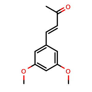 Chemical structure of (E)-4-(3,5-dimethoxyphenyl)but-3-en-2-one , CAS 203194-35-8, AChemBlock AD285202