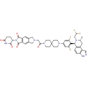 Chemical structure of ERD-3111 , CAS 2832865-25-3, AChemBlock AD285379