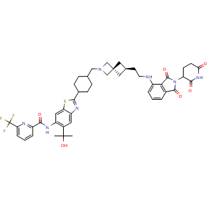 Chemical structure of KT413 , CAS 2655656-99-6, AChemBlock AD285380