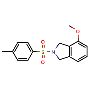 Chemical structure of 4-Methoxy-2-tosylisoindoline , CAS 1025424-03-6, AChemBlock AD285516