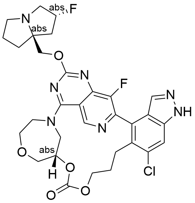 Chemical structure of AMG 410 , CAS 3040175-17-2, AChemBlock AD285525