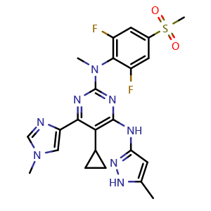 Chemical structure of RP-1664 , CAS 2980682-00-4, AChemBlock AD285543