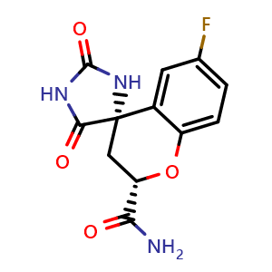 Chemical structure of Fidarestat , CAS 136087-85-9, AChemBlock AD285545