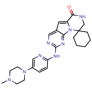 Chemical structure of Trilaciclib , CAS 1374743-00-6, AChemBlock AD285551