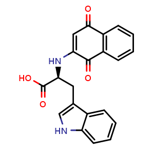 Chemical structure of NQTrp , CAS 185351-19-3, AChemBlock AD285557