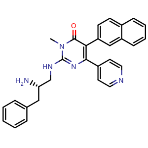 Chemical structure of AMG-548 , CAS 864249-60-5, AChemBlock AD285559