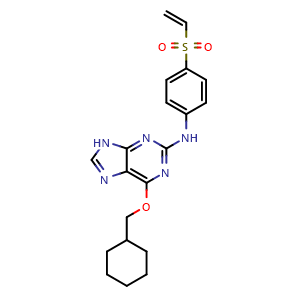 Chemical structure of NU6300 , CAS 2070015-09-5, AChemBlock AD285564
