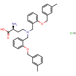 Chemical structure of V-9302 hydrochloride , CAS 2416138-42-4, AChemBlock AD285574