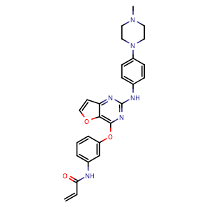 Chemical structure of Poseltinib , CAS 1353552-97-2, AChemBlock AD285577