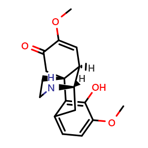 Chemical structure of 17-demethylsinomenine , CAS 240131-71-9, AChemBlock AD285578