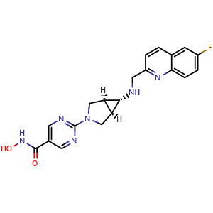 Chemical structure of Nanatinostat , CAS 1256448-47-1, AChemBlock AD285593