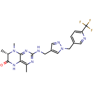 Chemical structure of WSF1-IN-1 , CAS 2379577-82-7, AChemBlock AD285595