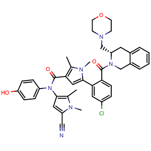 Chemical structure of S65487 , CAS 1644600-79-2, AChemBlock AD285598