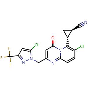 Chemical structure of GNE-5729 , CAS 2026635-66-3, AChemBlock AD285602