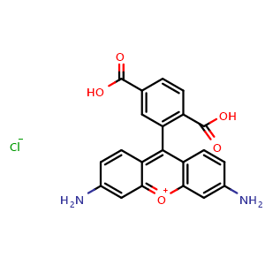Chemical structure of 6-CR110 Single isomer , CAS 1041432-15-8, AChemBlock AD285618
