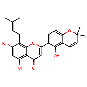 Chemical structure of Morunigrol B , CAS 1174134-93-0, AChemBlock AD285629