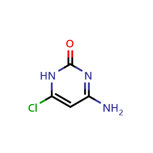 Chemical structure of 6-Chlorocytosine , CAS 3289-35-8, AChemBlock AD285636