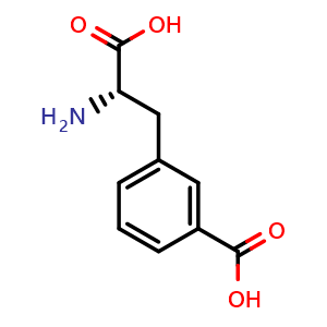 Chemical structure of H-Phe(3-COOH)-OH , CAS 13861-02-4, AChemBlock AD285904