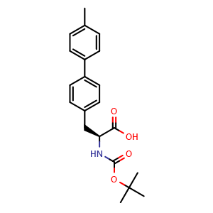 Chemical structure of Boc-4-(4-methylphenyl)-L-Phe-OH , CAS 2752435-42-8, AChemBlock AD286086