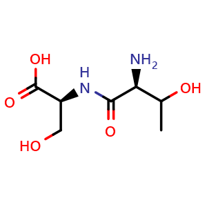 Chemical structure of H-Thr-Ser-OH , CAS 61043-86-5, AChemBlock AD286181