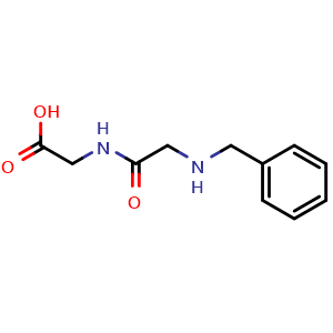 Chemical structure of Bn-Gly-Gly-OH , CAS 99841-56-2, AChemBlock AD286240