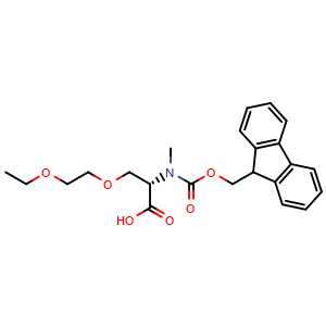Chemical structure of Fmoc-MeSeOEt-OH , AChemBlock AD286446