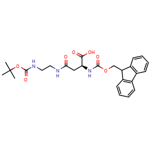 Chemical structure of Fmoc-NaEt(Boc)-OH , AChemBlock AD286490