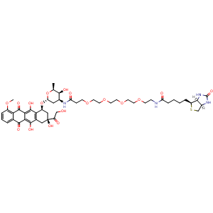 Chemical structure of Dox-Btn2 , CAS 3026061-31-1, AChemBlock AD286580