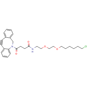 Chemical structure of Halo-DBCO , CAS 1808119-16-5, AChemBlock AD286754