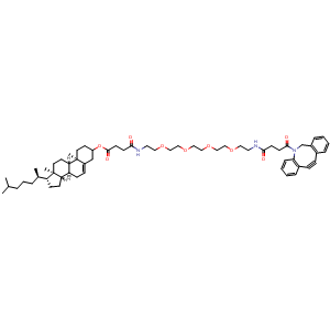 Chemical structure of CLS-PEG4-DBCO , AChemBlock AD286761