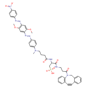 Chemical structure of Sulfo DBCO-UBQ-2 , AChemBlock AD286778