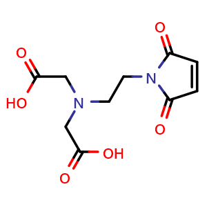 Chemical structure of N-Mal-N-bis(COOH) , CAS 207612-92-8, AChemBlock AD286932