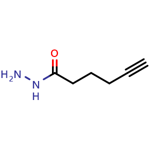 Chemical structure of Alkyne hydrazide , AChemBlock AD286940